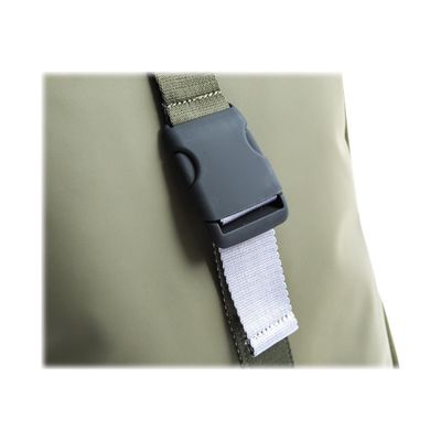 8032572185559-Nava Flat Medium - Sac à dos plat pour ordinateur portable 15,6" - olive/gris-Gros plan-3