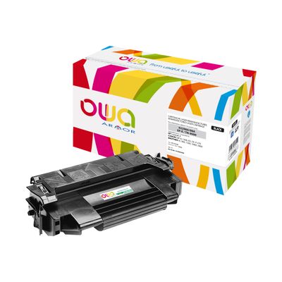 3112539606145-Cartouche laser compatible HP 98A - noir - Owa K10692OW-Angle gauche-0
