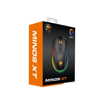 4715302442095-Cougar Minos XT - souris gaming filaire - noir-Angle gauche-13