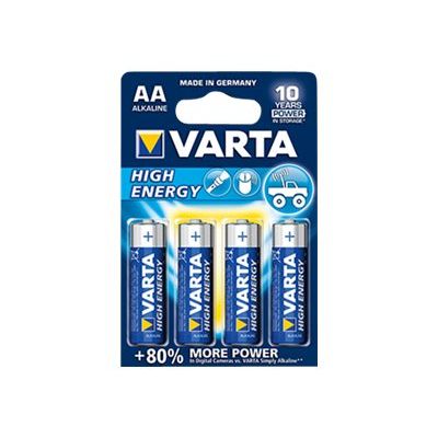 4008496810321-VARTA Longlife Power - 4 piles alcalines - AA LR06 -Avant-0