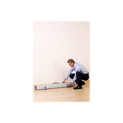 5028252172387-NOBO écran de projection portable avec support de pose au sol - 162 x 122 cm-Angle gauche-9