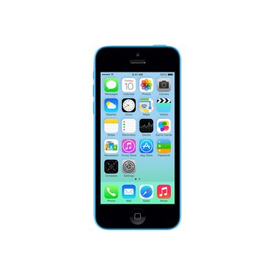 3663262003614-Apple iPhone 5c - bleu - 4G LTE - 32 Go - GSM - smartphone-Avant-0