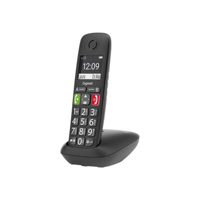 4250366856124-Gigaset E290 Duo - téléphone sans fil à grosse touche + combiné supplémentaire - blanc-Angle droit-3