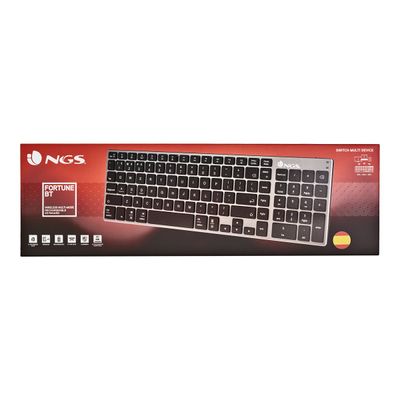 8435430619423-NGS Fortune BT - clavier sans fil - Azerty-Avant-12