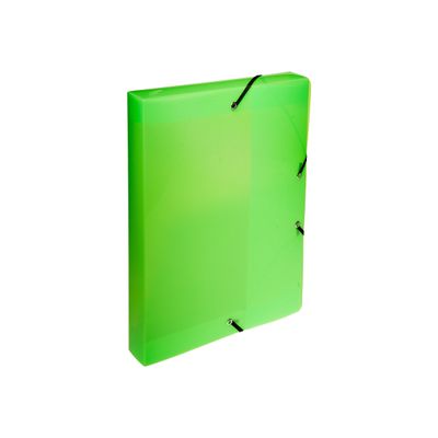 3130630596103-Exacompta Crystal - Boîte de classement plastique - dos 40 mm - disponible dans différent-Angle gauche-3