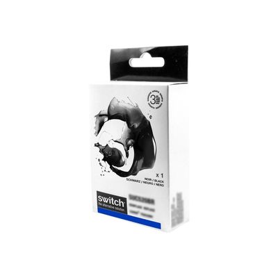 3760145932204-Cartouche compatible Epson T0711 Guépard - noir - Switch -Angle droit-0