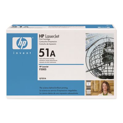 882780389052-HP 51A - noir - cartouche laser d'origine-Avant-0