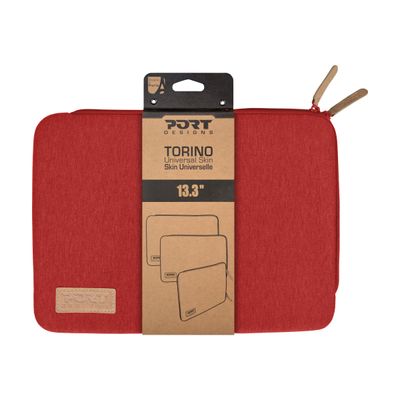 3567041404060-Port Designs Torino - Housse d'ordinateur portable 13,3" - rouge-Avant-2
