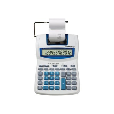 0134654100318-Rexel Ibico Semi-Pro 1214X - Calculatrice imprimante - LCS - 12 chiffres - alimentation batterie ou a-Avant-0