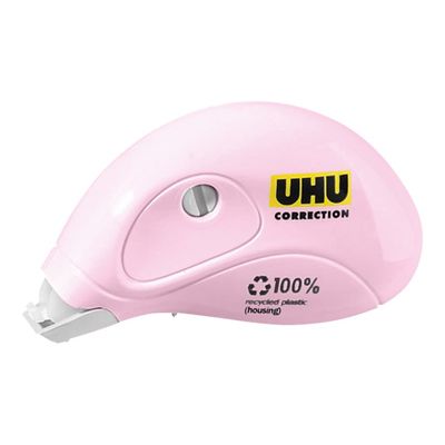 0000040267241-UHU - Mini rouleau correcteur - 5 mm x 6 m - pastel - plastique recyclé-Avant-1