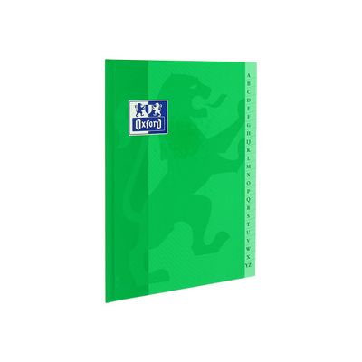 3020123874040-Oxford - Répertoire 17 x 22 cm - 192 pages - petits carreaux (5x5 mm) - disponible dans di-Angle gauche-7