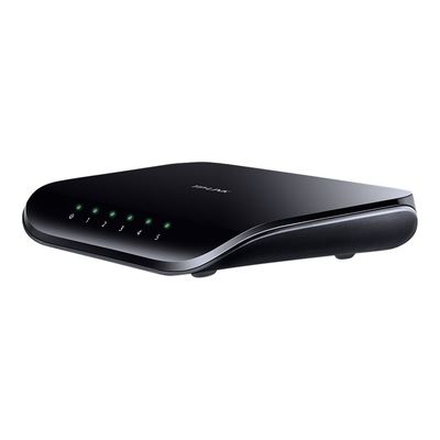 6935364091798-TP-Link TL-SG1005D - Switch de bureau 5 ports Gigabit-Angle droit-0