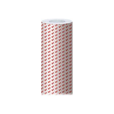 3065502014075-Clairefontaine Alliance - Papier cadeau - 70 cm x 50 m - 60 g/m² - motif rennes rouges-Avant-0