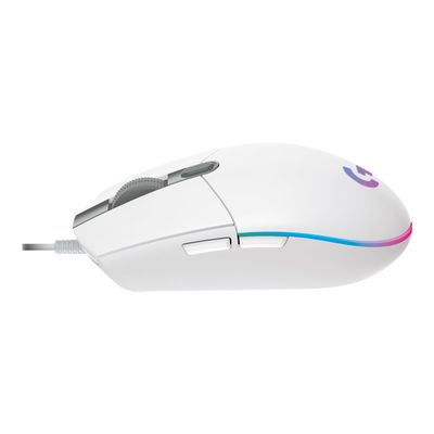 5099206089242-Logitech G102 LIGHTSYNC - Souris filaire - blanc-Gauche-3
