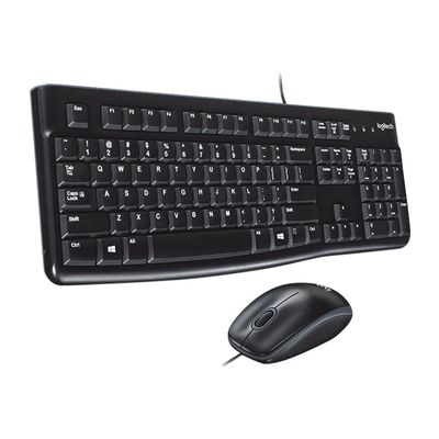 5099206020474-Logitech Desktop MK120 - ensemble clavier et souris filaire-Angle gauche-3