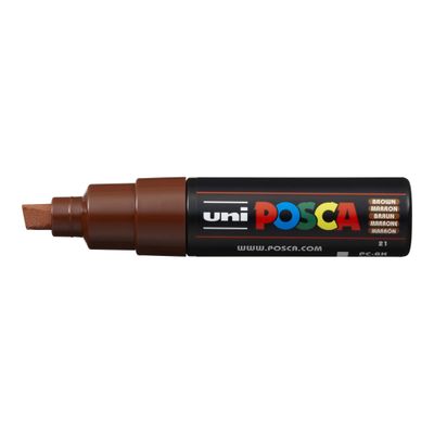 4902778916490-Posca - Marqueur peinture pointe large - marron-Angle gauche-0