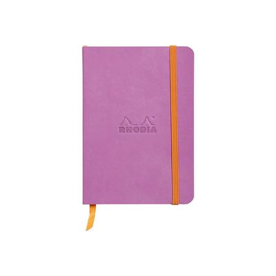 3037921173114-RHODIA Rhodiarama - Carnet souple A6 - 144 pages - ligné - lilas-Avant-0
