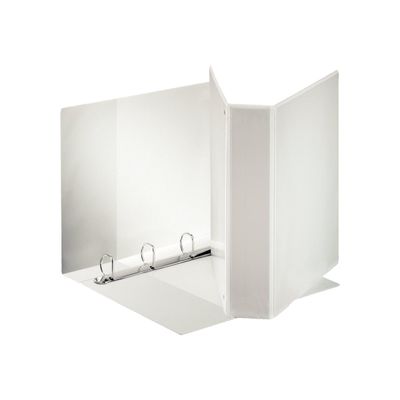 5701216464864-Esselte Panorama - Classeur à anneaux personnalisable - Dos 98 mm - A4 Maxi - pour 600 feui-Angle droit-0