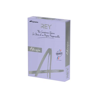 3141728710936-Rey Adagio - Papier couleur - A4 (210 x 297 mm) - 160 g/m² - Ramette de 250 feuilles - glyc-Angle droit-0