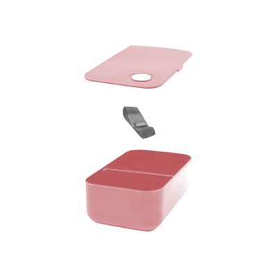 3760240784500-Little Balance - Lunch box boîte repas - rose - 1 L-Angle droit-0