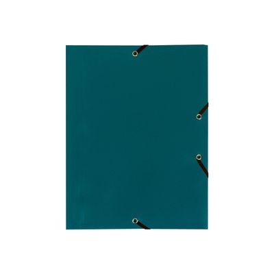 3130630559030-Exacompta - Chemise polypro à rabats - A4 - pour 150 feuilles - vert-Avant-0