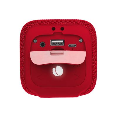 8435430616798-NGS Roller Coaster - mini enceinte waterprof sans fil - bluetooth - rouge-Haut-3