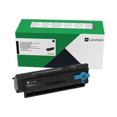 0734646709965-Lexmark 55B2X00 - noir - cartouche laser d'origine-Angle gauche-0