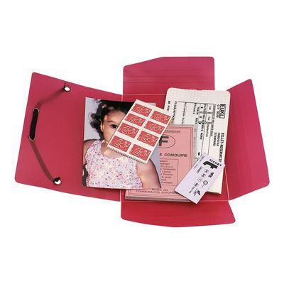 3130630508892-Exacompta Chromaline - Chemise à 3 rabats - A6 - pour 75 feuilles - disponible dans différentes -Avant-5