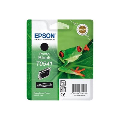 0010343604667-Epson T0541 Grenouille - noir photo - cartouche d'encre originale-Avant-2
