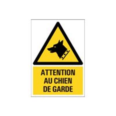 8711234129291-Pickup - Panneau Attention aux chiens  - 230 x 330 mm-Avant-0
