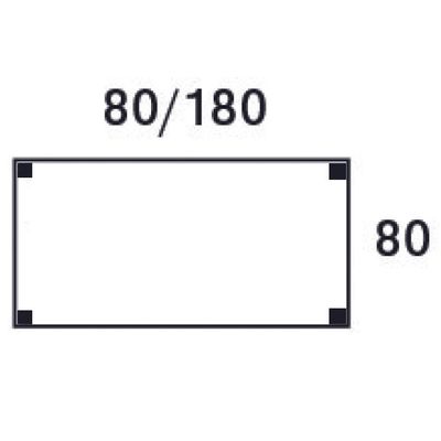 3253310163751-Bureau droit EXPRIM - L140 cm - Plateau imitation Erable - Pieds blanc--3