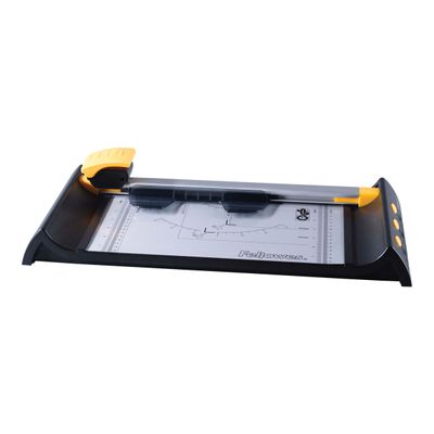 043859550425-Fellowes NEUTRON PLUS - Rogneuse / coupeuse A4 - coupe 10 feuilles-Angle droit-0