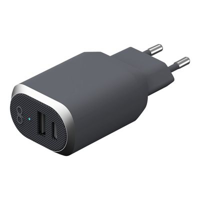 3571211389972-BigBen Force Power - chargeur secteur pour smartphone - 1 USB + 1 USB-C-Angle droit-0
