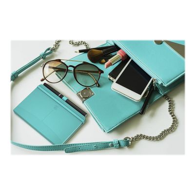 3020120115160-Oxford Signature - Carnet de notes 9 x 14 cm - petits carreaux - disponible dans différen-Angle gauche-13