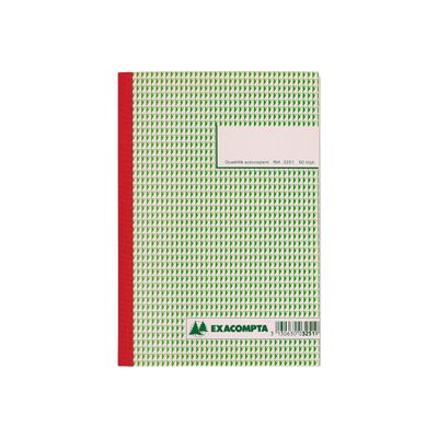 3130630032519-Exacompta - Manifold quadrillé 5x5 - 50 tripli - 21 x 15 cm-Avant-1