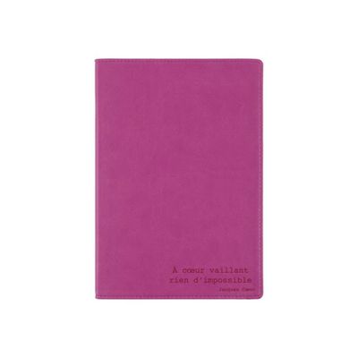 3664447161204-Oberthur Kazan - Carnet de notes A5 - ligné - 160 pages - lilas - papier ivoire-Avant-0