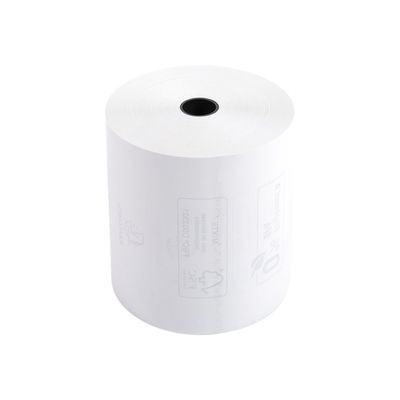 3130631438211-Exacompta - 6 Bobines thermiques - rouleaux caisses - 80 x 80 x 12 mm - sans Bisphénol A - 72 m-Avant-1