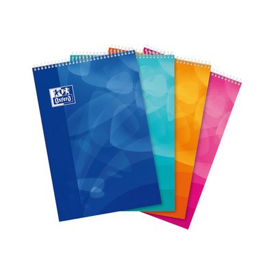 3020120096988-Oxford - Bloc notes - A4 + - 160 pages - grands carreaux - 90G-Avant-4