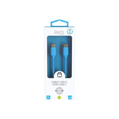 3701263514743-JAYM POP Collection - Câble USB-C - 1.5 m - bleu-Avant-4