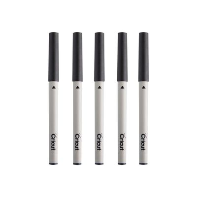 093573069376-Cricut Explore Multi Pen - Pack de 5 stylos multi-tailles noir-Avant-0