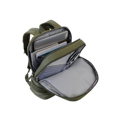 8032572168057-Nava Easy+ Large - Sac à dos pour ordinateur portable 15,6" et porte-Ipad - vert forêt-Angle gauche-3