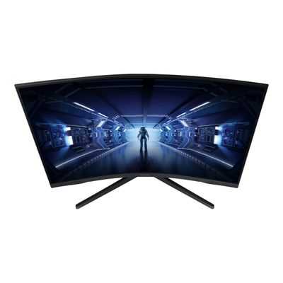 8806092005686-Samsung Odyssey G5 C27G55TQWR - écran LED 27" - incurvé -Avant-0