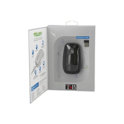 3303170073919-T'nB - souris sans fil rechargeable - noir-Avant-8