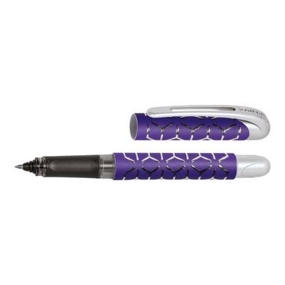 4014421125224-Online College - Roller à cartouches - Purple Style Silver-Angle gauche-1