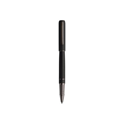 3108722429202-Oberthur Athènes - Roller - noir/gun-Avant-0