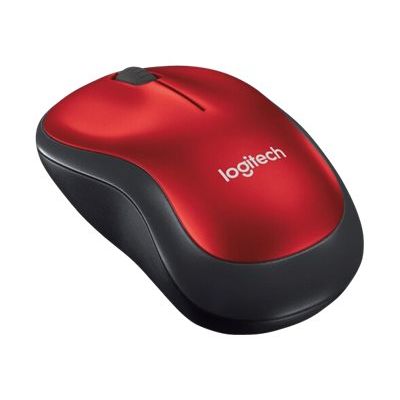 5099206028845-Logitech M185 - souris sans fil - rouge-Arrière-1