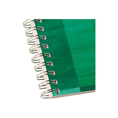 3329680872200-Clairefontaine - Cahier à spirale 17 x 22 cm - 100 pages - petits carreaux (5x5 mm) - disponible -Gros plan-5