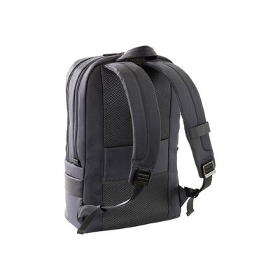 8032572150090-Nava Easy+ Large - Sac à dos pour ordinateur portable 15,6" et porte-Ipad - gris foncé-Arrière-1