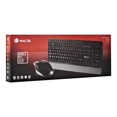 8435430619324-NGS Spell Kit - Ensemble clavier et souris sans fil - Azerty-Angle gauche-13