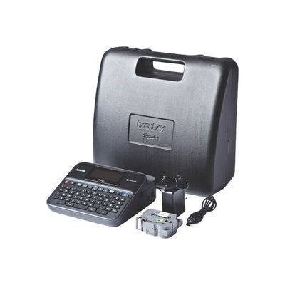 4977766746175-Brother PT-D600VP - Étiqueteuse - imprimante d'étiquettes monochrome - impression par tran-Angle droit-4